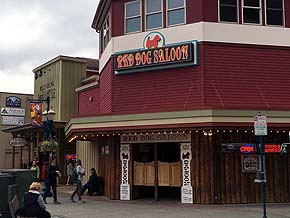 Red saloon